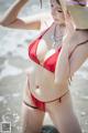 Coser@Xia Xiao Qiu Qiu Qiu (夏小秋秋秋) No.014: 一起去海边吧 (33 photos)